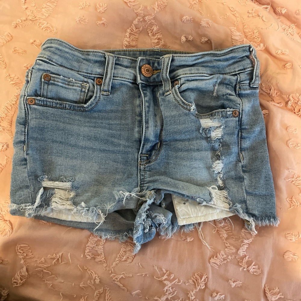 American eagle jean shorts size 2